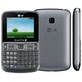 Celular Desbloqueado LG C299 Prata com Quad Chip, Teclado Qw